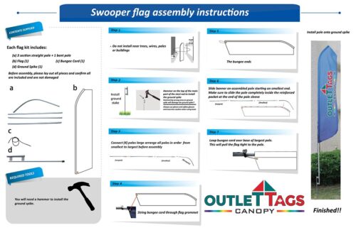 Flag Set Up Instructions